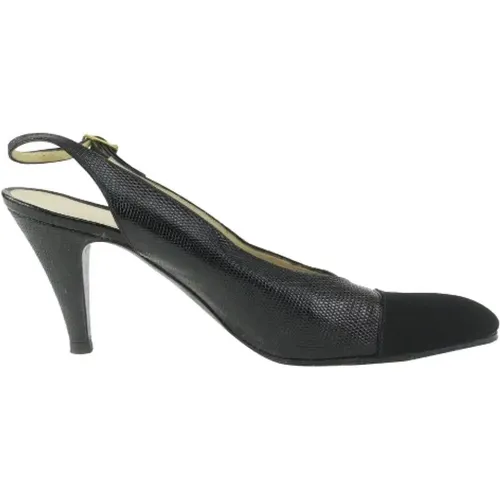 Timeless Leather Pumps for Women , female, Sizes: 4 UK - Chanel Vintage - Modalova