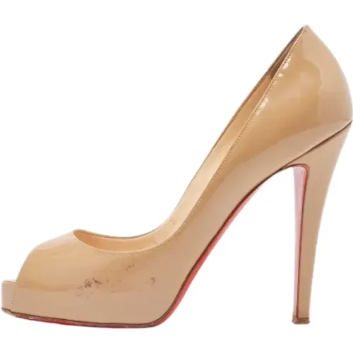 Pre-owned Pumps, female, , Size: 6 US Pre-owned Leather heels - Christian Louboutin Pre-owned - Modalova