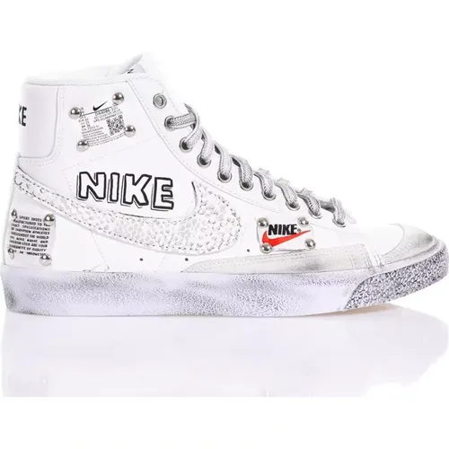 Sneakers Customized Style , male, Sizes: 8 UK, 2 UK, 6 1/2 UK, 5 UK, 2 1/2 UK, 7 UK, 4 1/2 UK, 8 1/2 UK, 6 UK, 12 UK, 11 UK, 10 1/2 UK, 10 UK, 11 1/2 - Nike - Modalova