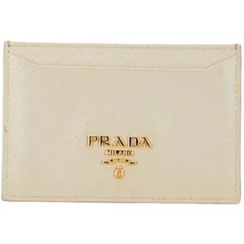 Pre-owned Wallets, female, , Size: ONE SIZE Pre-owned Leather wallets - Prada Vintage - Modalova