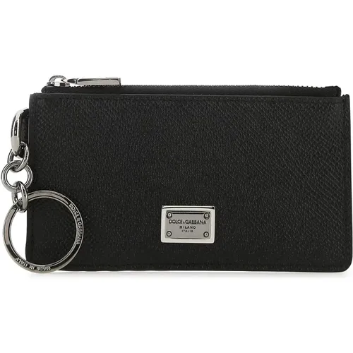 Card Holder Wallet , male, Sizes: ONE SIZE - Dolce & Gabbana - Modalova