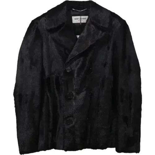 Pre-owned Jackets, male, , Size: 2XS Pre-owned Fur outerwear - Yves Saint Laurent Vintage - Modalova