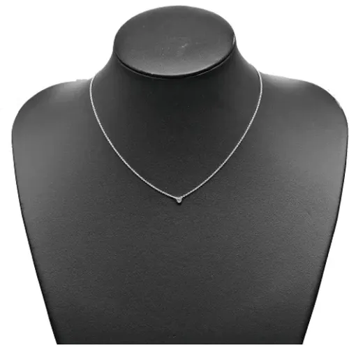 Pre-owned Silver necklaces , female, Sizes: ONE SIZE - Tiffany & Co. Pre-owned - Modalova