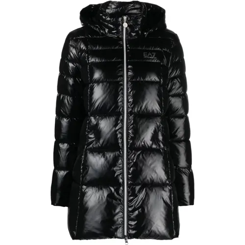 Caban coat , female, Sizes: S - Emporio Armani EA7 - Modalova