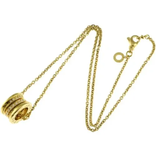 Pre-owned Jewellery, female, , Size: ONE SIZE Pre-owned Gold necklaces - Bvlgari Vintage - Modalova