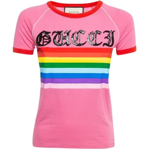 Pre-owned Cotton tops , female, Sizes: XS - Gucci Vintage - Modalova