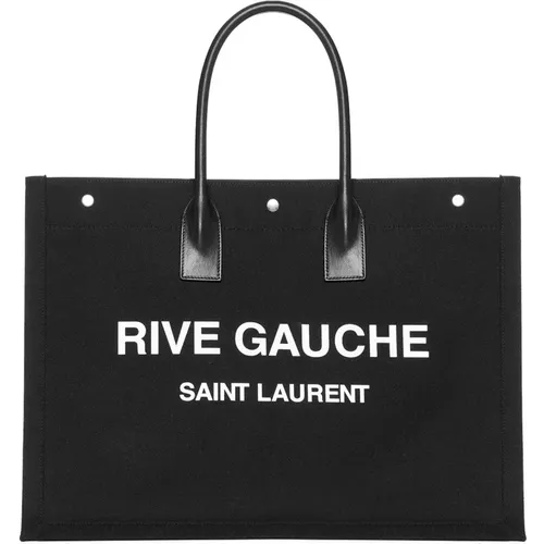 Rive Gauche Tote Bag , male, Sizes: ONE SIZE - Saint Laurent - Modalova