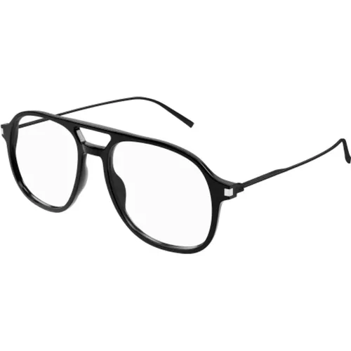 Sleek Pilot Optical Sunglasses , unisex, Sizes: M/L - Saint Laurent - Modalova