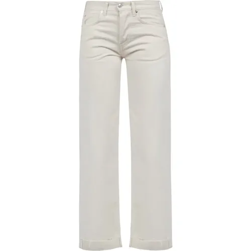 Straight Jeans, female, , Size: W27 Stylish Model Rnd492E0220111.C0087 - Roy Roger's - Modalova