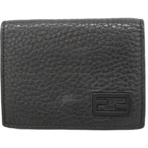 Pre-owned Wallets, male, , Size: ONE SIZE Pre-owned Wallet (tri-fold) - Fendi Vintage - Modalova