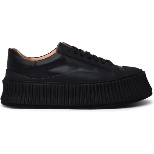 Leather Sneaker , female, Sizes: 2 UK, 3 UK, 4 UK, 5 UK, 7 UK, 6 UK - Jil Sander - Modalova