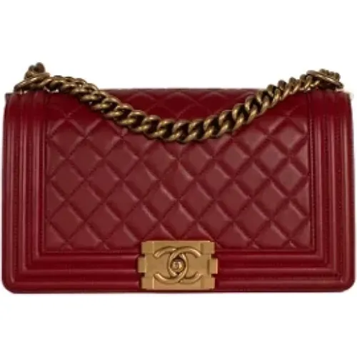 Pre-owned Leather chanel-bags , female, Sizes: ONE SIZE - Chanel Vintage - Modalova