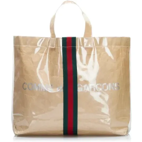 Pre-owned Tote Bags, female, , Size: ONE SIZE Pre-owned Canvas totes - Gucci Vintage - Modalova