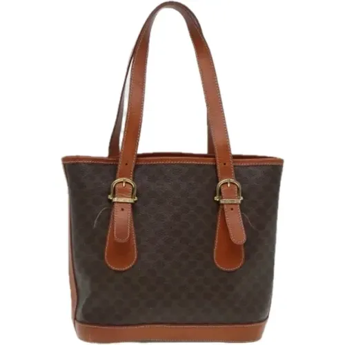 Pre-owned Tote Bags, female, , Size: ONE SIZE Pre-owned Canvas totes - Celine Vintage - Modalova