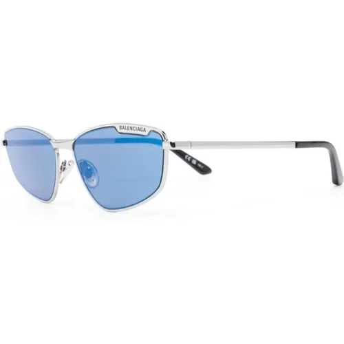 Gray Sunglasses, versatile and stylish , unisex, Sizes: 60 MM - Balenciaga - Modalova
