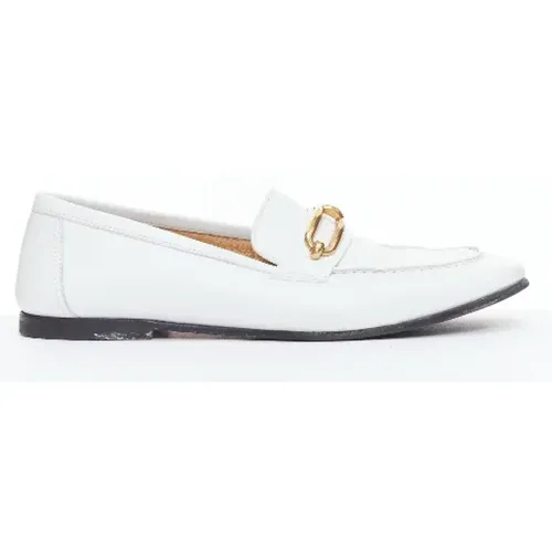 Pre-owned Leather flats , female, Sizes: 4 UK - Hermès Vintage - Modalova