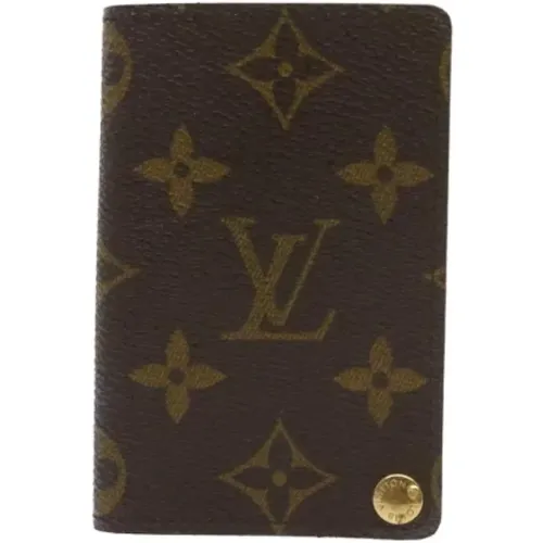 Pre-owned Canvas wallets , unisex, Sizes: ONE SIZE - Louis Vuitton Vintage - Modalova