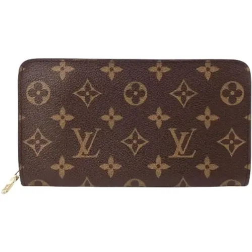 Pre-owned Cotton wallets , female, Sizes: ONE SIZE - Louis Vuitton Vintage - Modalova