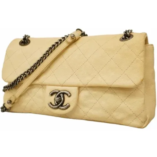 Pre-owned Leather chanel-bags , female, Sizes: ONE SIZE - Chanel Vintage - Modalova