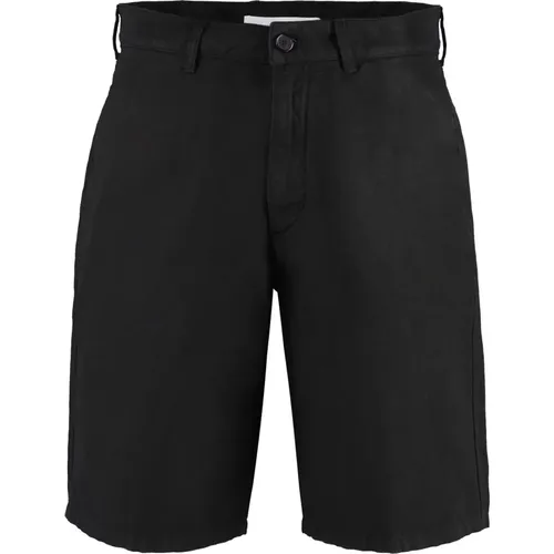 Leinen Bermuda Shorts , Herren, Größe: W32 - DEPARTMENT FIVE - Modalova