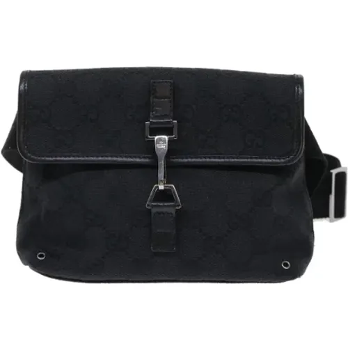 Pre-owned Cross Body Bags, female, , Size: ONE SIZE Pre-owned Canvas gucci-bags - Gucci Vintage - Modalova