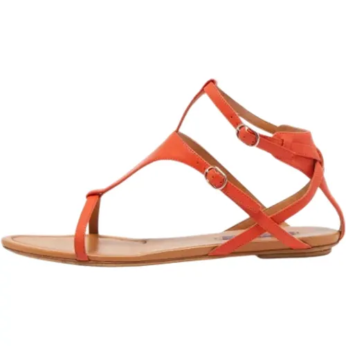Pre-owned Leder sandals , Damen, Größe: 39 EU - Ralph Lauren Pre-owned - Modalova
