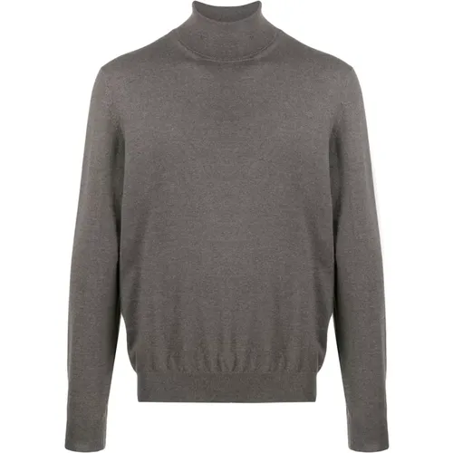 Italian Wool Rollneck Turtleneck , male, Sizes: 3XL - Barba - Modalova