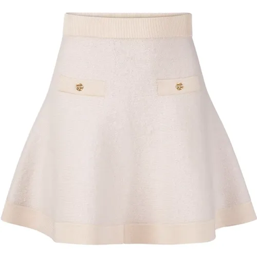 Mohair Mini Flared Skirt , female, Sizes: XS, XL, S, M, L - Nina Ricci - Modalova