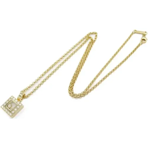 Pre-owned Jewellery, female, , Size: ONE SIZE Pre-owned Gold necklaces - Chopard Pre-owned - Modalova