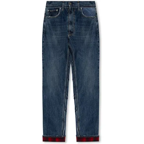 Straight Jeans, male, , Size: W31 Distressed jeans - Maison Margiela - Modalova