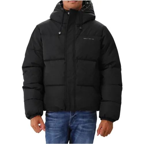 Schwarze Monogramm Pufferjacke , Herren, Größe: L - Daily Paper - Modalova