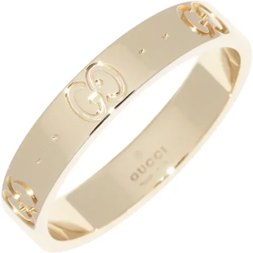 Pre-owned Jewellery, female, , Size: ONE SIZE Pre-owned Metal rings - Gucci Vintage - Modalova