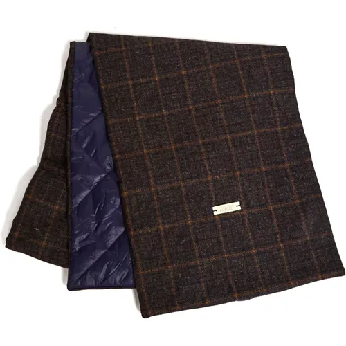 Winter Scarves, female, , Size: ONE SIZE Double-Faced Label Scarf - Autry - Modalova