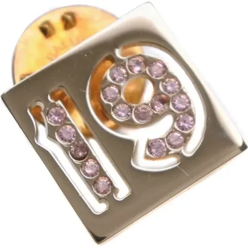 Pre-owned Jewellery, female, , Size: ONE SIZE Pre-owned Metal brooches - Chanel Vintage - Modalova