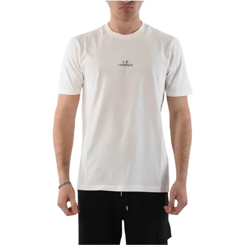 T-Shirts , Herren, Größe: 2XL - C.P. Company - Modalova