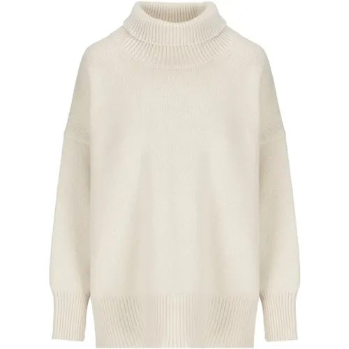 Cashmere Sweater with High Neck , female, Sizes: XS, S, M - Chloé - Modalova