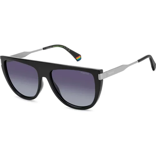 Sunglasses, female, , Size: 57 MM /Grey Shaded Sunglasses - Polaroid - Modalova