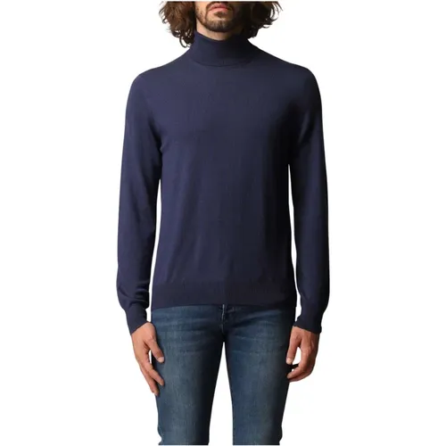 Turtlenecks, male, , Size: 3XL Wool Sweater - Fay - Modalova