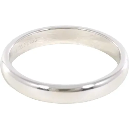 Pre-owned Jewellery, female, , Size: ONE SIZE Pre-owned Platinum rings - Tiffany & Co. Pre-owned - Modalova