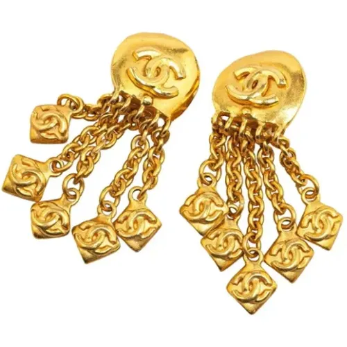 Pre-owned Jewellery, female, , Size: ONE SIZE Pre-owned Gold chanel-jewelry - Chanel Vintage - Modalova