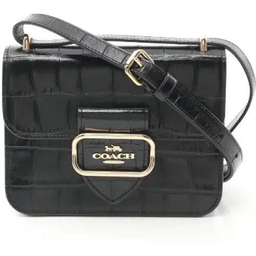 Pre-owned Cross Body Bags, female, , Size: ONE SIZE Pre-owned Leather shoulder-bags - Coach Pre-owned - Modalova