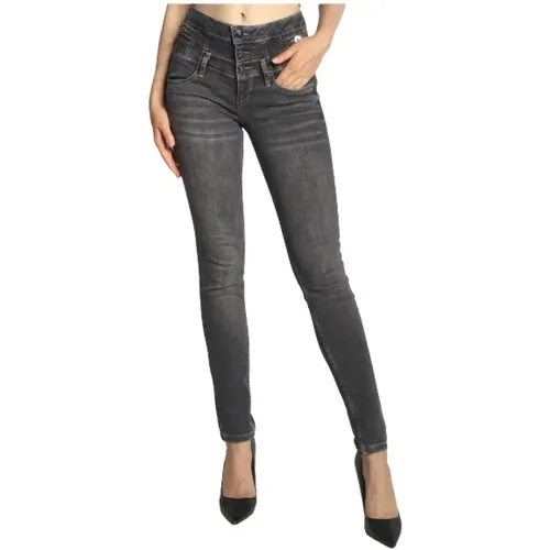 High Waist Skinny Rampy Jeans , female, Sizes: W27, W30, W25, W28, W29, W31, W32 - Liu Jo - Modalova