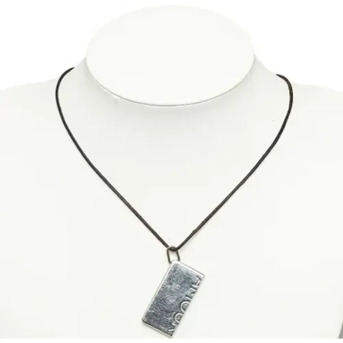 Pre-owned Jewellery, female, , Size: ONE SIZE Pre-owned Leather necklaces - Hermès Vintage - Modalova