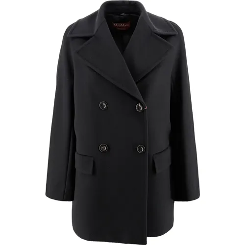 Wool Caban Coat , female, Sizes: 2XS - Max Mara Studio - Modalova