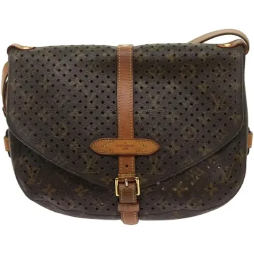 Pre-owned Canvas shoulder-bags , female, Sizes: ONE SIZE - Louis Vuitton Vintage - Modalova