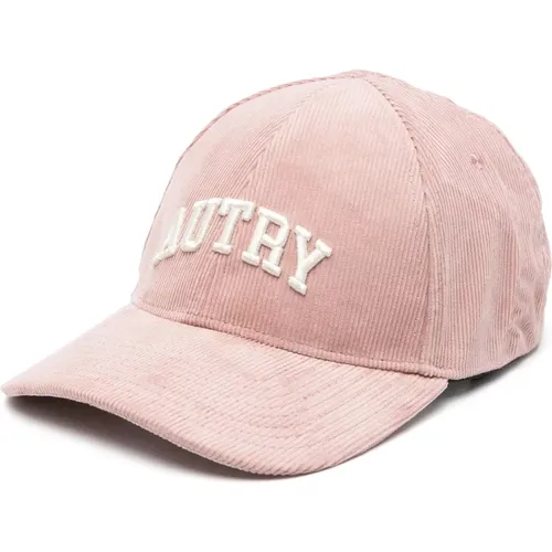 Velvet Baseball Caps Unisex , male, Sizes: ONE SIZE - Autry - Modalova