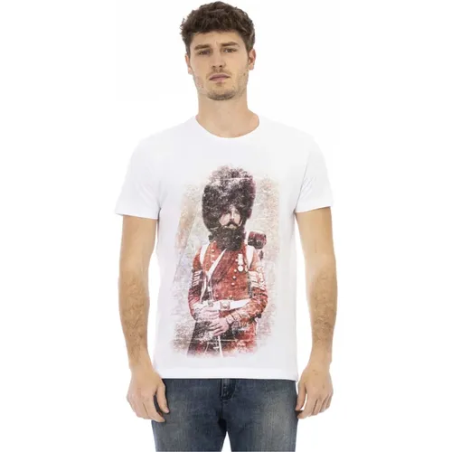 T-Shirts , Herren, Größe: L - Trussardi - Modalova