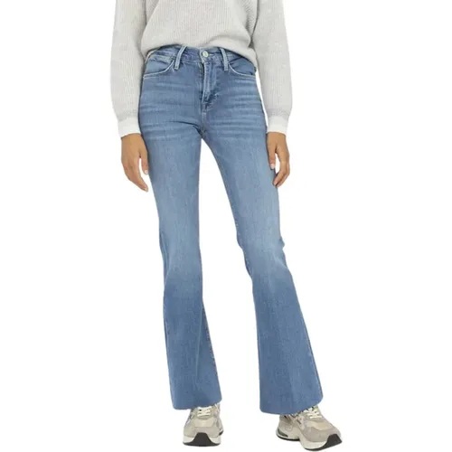 Moderne Flare Jeans , Damen, Größe: W24 - Frame - Modalova