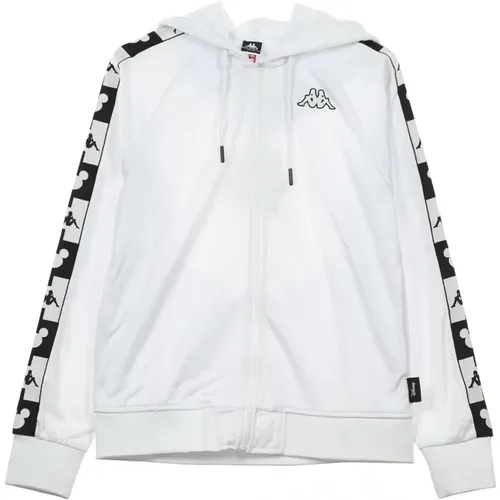 Zip-throughs, male, , Size: XS Men's Hooded Track Jacket Disney - Kappa - Modalova