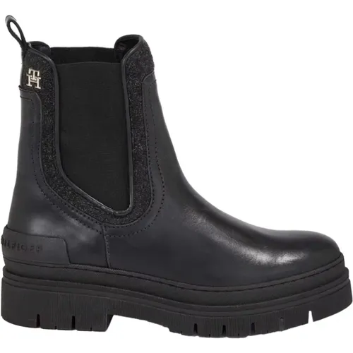 Boots , female, Sizes: 3 UK, 4 UK - Tommy Hilfiger - Modalova